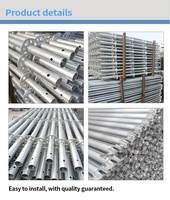 Système d'échafaudage Ringlock Jin Tielong, échafaudage modulaire de scène, échafaudage marin, acier structurel Q355B galvanisé à chaud