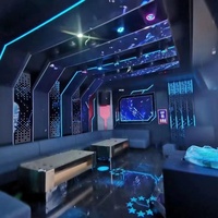 Pantalla digital LED para publicidad en club nocturno, pantalla led de 3 y 4 D