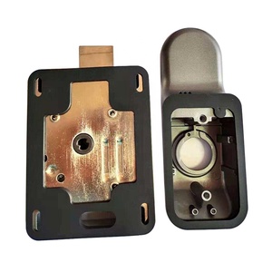 Khóa Cửa Sắt Rèn Hai Mặt Khóa Vân Tay Thông Minh Khóa Điện Tử Không Cần Chìa Khóa Chốt Cửa Thông Minh - Product Image 5