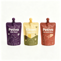 Meilleur Prix Pochette à Bec Verseur en Plastique de Qualité Alimentaire et Feuille d'Aluminium pour Emballage Liquide, Aliments pour Animaux (Chiens, Chats), Boissons Alcoolisées, Salades