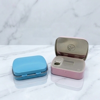 Mini boîte en métal pour chocolat avec matériaux recyclés, logo et couleur personnalisés pour les cadeaux alimentaires et artisanaux