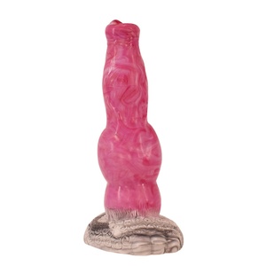YOCY Curly Coated Retriever con Vibrador de Silicona Líquida, Productos Sexuales, Masturbadores para Adultos - Product Image 3