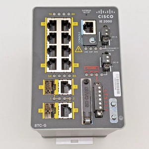 Commutateur Ethernet industriel série 2000 IE-2000-8TC-G-B avec 8 ports cuivre FE et 2 liaisons montantes GE - Product Image 2