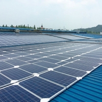 Système de montage solaire pour toiture photovoltaïque, structure d'installation solaire, support de fixation pour panneaux solaires