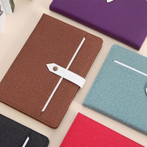 Bloc-notes A5 en gros d'usine, personnalisable avec logo, en similicuir PU, pour réunions de bureau - Product Image 3