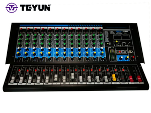 Teyun E12 chuyên nghiệp 12-kênh giao diện âm thanh chất lượng cao Lớn <span class=keywords><strong>USB</strong></span> Mixer cho hiệu suất DJ sử dụng nhưng trong tình trạng tốt - Product Image 3