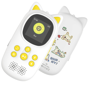 Reproductor de Música MP3/FLAC para Niños con Diseño de Dibujos Animados, Radio FM, Grabadora de Voz, Mini Portátil de 64 GB, Plástico, Batería de Más de 20 Horas, OEM/ODM - Product Image 1