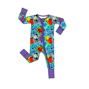 Neugeborenen-Strampler Winter Baby-Schlafanzug Set Individueller Weihnachts-Babyschlafanzug - Product Image 3