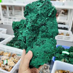 Nuovi Arrivi: Cluster di Azurite e Malachite Grezza Naturale di Alta Qualità - Campioni di Cristalli Minerali - Product Image 3