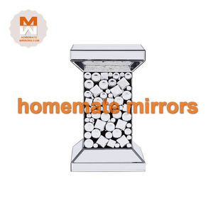 <span class=keywords><strong>Table</strong></span> d'appoint en verre cristal moderne - Product Image 3