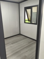 Casa Contenedor Expandible Moderna de 20 pies, Hogar Modular Prefabricado, Estructura de Acero con Aislamiento Impermeable para Vivienda Pequeña, Oficina o Villa