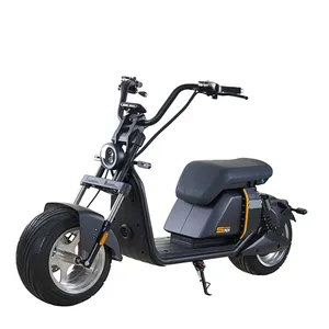 China Supplier EEC/COC Certified Electric Scooter US Warehouse Free Shipping Citycoco 3000W Electric Scooter 55A Large Battery