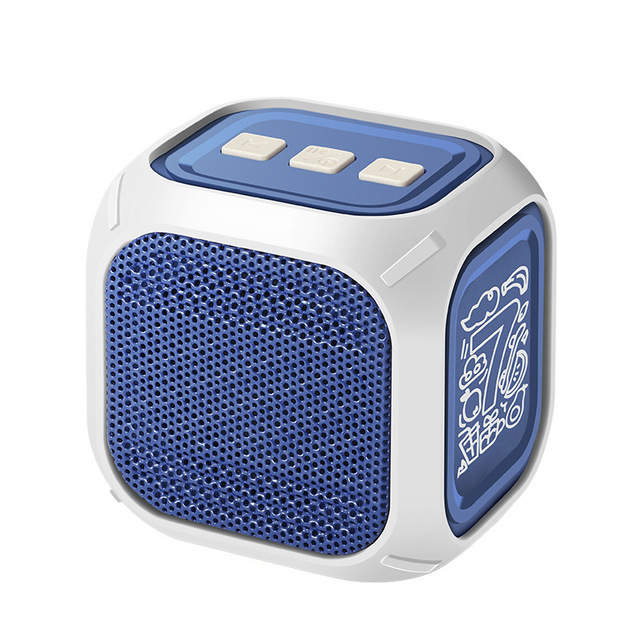 Mini Portable Wireless for Bluetooth Speaker RGB LED Lighting Battery-Powered Audio Subwoofer for Car Outdoor Use