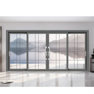 <span class=keywords><strong>Porte</strong></span> coulissante en aluminium robuste, haute résistance au vent, fourniture pour grands projets, fabricant OEM - Product Image 2