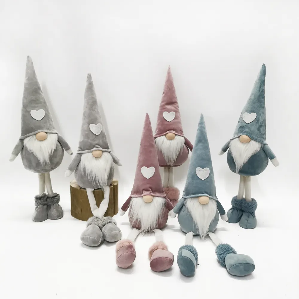 Kanton fuarı canlı akış noel Gnome süsler noel baba sevgililer süslemeleri Gnome İsveç dolması Gnome ev dekor için
