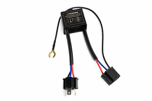 Skyearth H4 LED Conversion Controller Decoder 12V 24V Headlight Adapter Black Plastic Warning Canceller Kit for Universal Car - Product Image 3