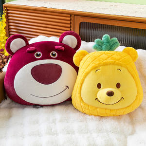 Schattige Teddybeer Poppen Op Maat Gemaakt Pluche Speelgoed Productie PP Katoen 8 Inch Knuffeldieren Kerst Pluche Speelgoed voor Klauwmachines - Product Image 1