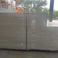 Mur et toit en acier galvanisé ignifuge, isolant thermique, insonorisant, en laine de roche, anti-corrosion, résistant à l'eau, écologique