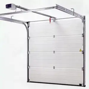 Production et vente de porte coulissante électrique industrielle avec moteur électrique protection anti-vol ouragan porte d'atelier - Product Image 1