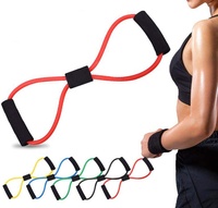 Cuerda de Resistencia Multifuncional en Forma de 8 LIBENLI, Expansor de Pecho para Entrenamiento, Banda de Resistencia Figura 8