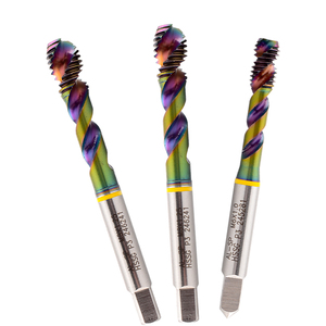 Vobo mesin pemotong logam JIS, alat pemotong ulir CNC presisi tinggi untuk tembaga dan aluminium - Product Image 1