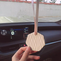 Diffuseur d'arôme suspendu, pierre parfumée en céramique, pour voiture, nouveau design, livraison gratuite