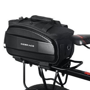 Bolsa de Ciclismo Multifuncional RIDERACE, Bolsa Traseira para Bicicleta, Grande Capacidade, Bolsa de Armazenamento para Viagem, Bolsa de Ombro - Product Image 5