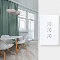 TYSH Wifi Tuya Smart Home Switch contrôle tactile télécommande interrupteur de rideau intelligent fonctionne avec Alexa Google