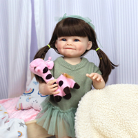 Lifereborn 55cm poupées bébé réaliste vinyle réaliste doux et jolis jouets poupées Reborn pour filles