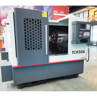 TCK50AY Chine 4 axes Live Tooling Slant Bed CNC Lathe Y Axis pour métal
