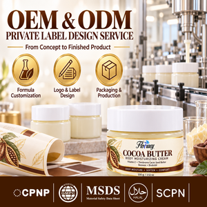 Crema Corporal Hidratante de Manteca de Cacao Natural de Marca Privada con Cera de Abeja y Vitamina E para Mujeres, Aclarante e Hidratante para el Cuidado Corporal - Product Image 6