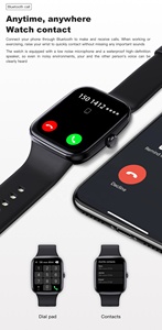 Q32 BT cuộc gọi nhiệt độ Smartwatch IP67 Đồng hồ chống nước thông minh theo dõi sức khỏe hỗ trợ thực hiện cuộc gọi điện thoại và trả lời cuộc gọi - Product Image 6