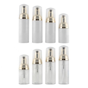 Foaming Bottle 30ml 50ml 2oz 80ml 100ml PET Cosmetic Soap Dispenser Rose Gold White Sliver Foam Pump Bottle - Product Image 5