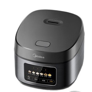 Midea – cuiseur à riz intelligent, 4l, électrique, en forme de tambour, noir, intérieur antiadhésif, cuisson à micro-pression, pour 2 à 5 personnes, usage domestique - Product Image 1