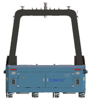 Robot AGV de transfert sans pilote certifié ISO Chine, 30 tonnes, navigation magnétique, évitement d'obstacles par laser, véhicule à guidage automatique