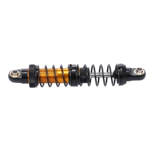 4 pièces réglable 70mm 80mm 90mm 100mm amortisseur en métal pour 1/10 <span class=keywords><strong>Tamiya</strong></span> CC01 RC chenille voiture tout-terrain - Product Image 3