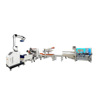 Bras robotisé pneumatique industriel avec moteur PLC - Pince de palettisation robuste avec ventouses à vide pour surfaces planes et lisses