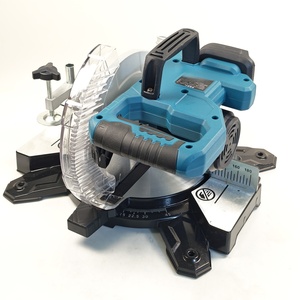 Scie à onglet coulissante sans fil Makkita <span class=keywords><strong>18V</strong></span> compatible, 210 mm, 3 vitesses, 45° ° /0 °   Coupe biseautée pour le travail du bois - Product Image 4