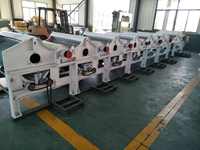 Machine automatique de recyclage de lin de jute de chanvre de déchets de coton textile de Chine avec ouverture et machine de nettoyage de fibre de lin de chanvre