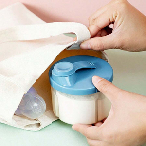 Distributeur de lait infantile, récipient de stockage de lait en poudre anti-fuite, conteneur léger <span class=keywords><strong>pour</strong></span> collations de céréales <span class=keywords><strong>pour</strong></span> tout-petits, aliments <span class=keywords><strong>pour</strong></span> bébés - Product Image 5