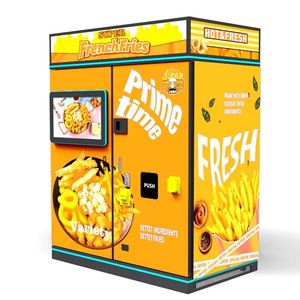 Ninix Party French Fries Pizza Chicken Hot Food Vending Machine Touch Screen AC 110/220V 1 Year Warranty - Product Image 5