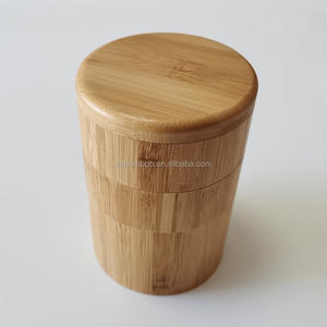 Contenitori per condimenti <span class=keywords><strong>sale</strong></span> <span class=keywords><strong>e</strong></span> pepe in legno di bambù - Product Image 3