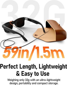 Câble de chargeur clip de 1.5m pour RayBan Meta Wayfarer/Skyler/Headliner Smart Glasses Étui officiel pour une utilisation sans couture tout en portant - Product Image 4