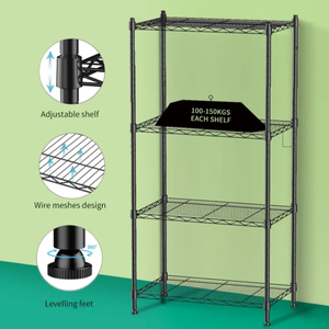 5 livelli in metallo bianco multiuso da cucina e ripiano <span class=keywords><strong>organizzatore</strong></span> di vasi - Product Image 5
