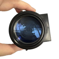 Optical Lens Element Diameter 50mm BK7 Glass High Precision Polished for Microscope Focusing and Optical Instrument Assemblies