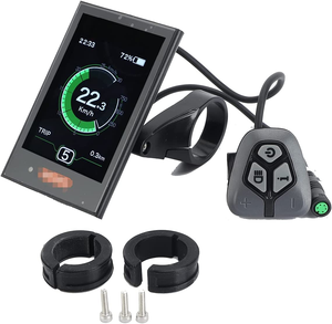 Greenpedel-Interruptor de pantalla LCD de colores Bafang DPC18, puerto USB para bicicleta eléctrica, <span class=keywords><strong>Kit</strong></span> de conversión de Motor de accionamiento medio - Product Image 5