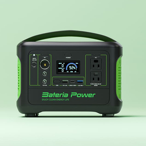 Station d'alimentation portable 160Ah 600Wh USB Type-C Panneau solaire MPPT Onde sinusoïdale pure Batterie lithium-ion 600W Utilisation extérieure Bateria Power - Product Image 5