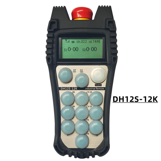 Factory OEM Heavy Duty Industrial Wireless Remote Controller With Multi Channel Switch IO Output