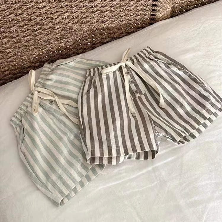 Toddler kids summer 100 Cotton Striped