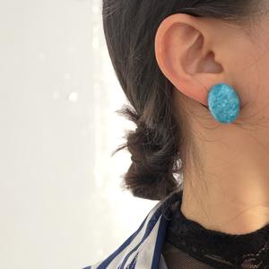 Boucles d'oreilles semi-précieuses 8x25mm Pierre ovale Bleu naturel Boucles d'oreilles en acier inoxydable Bijoux en acier inoxydable <span class=keywords><strong>tendance</strong></span> - Product Image 1